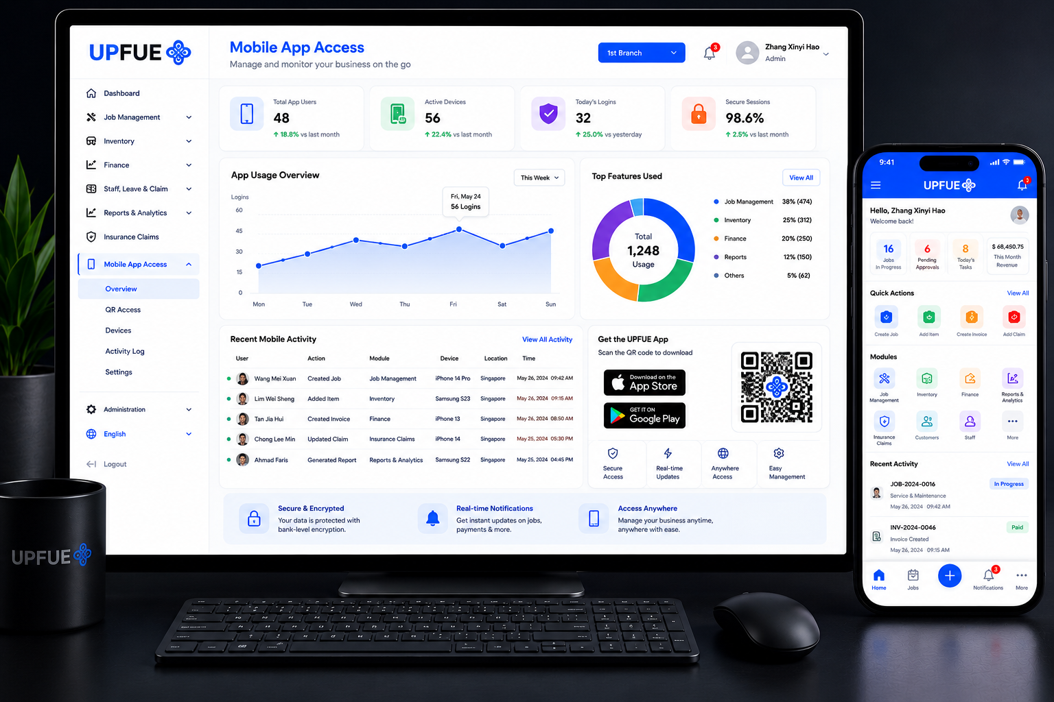 Mobile App Access